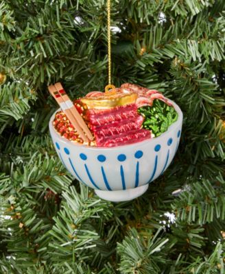 Foodie Ramen Bowl Ornament, Macy's Exclusive