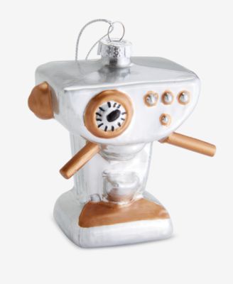 Foodie Coffee Machine Ornament, Macy's Exclusive