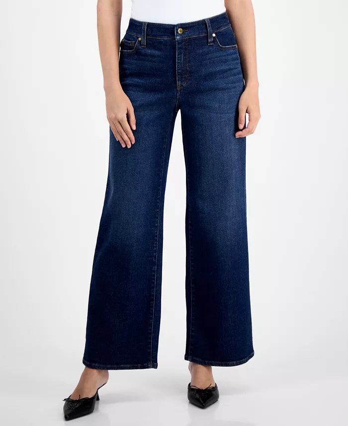 Petite High-Rise Wide-Leg Jeans - thumbnail 4