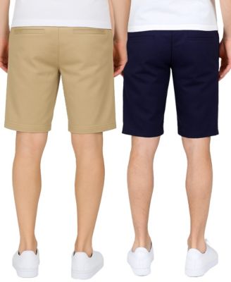 Men's 2-Pack Flex Stretch Chino Shorts