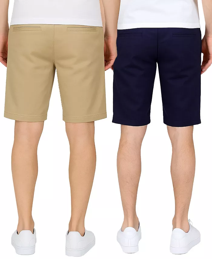 Men's 2-Pack Flex Stretch Chino Shorts - thumbnail 2