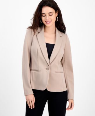 Petite Ponte Blazer, Created for Macy's