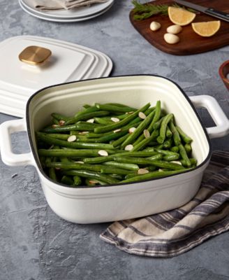 Smith & Clark Enameled Cast Iron 4-Qt. Square Dutch Oven