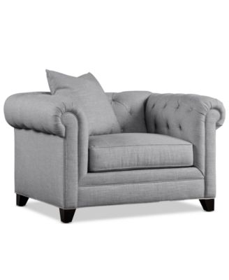 Kallison Fabric Arm Chair, Exclusively at Macy's