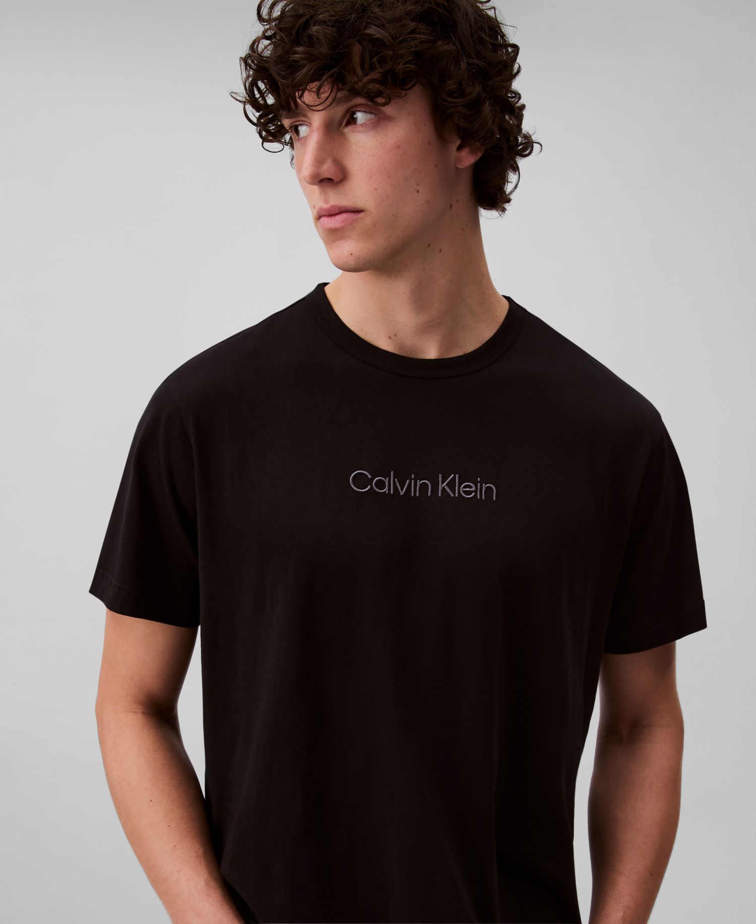 Men's Modern Cotton Crewneck Pajama T-Shirt
