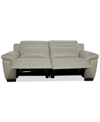 Julius II 2-Pc. Leather Sofa with 2 Power Recliners, Exclusively at Macy's