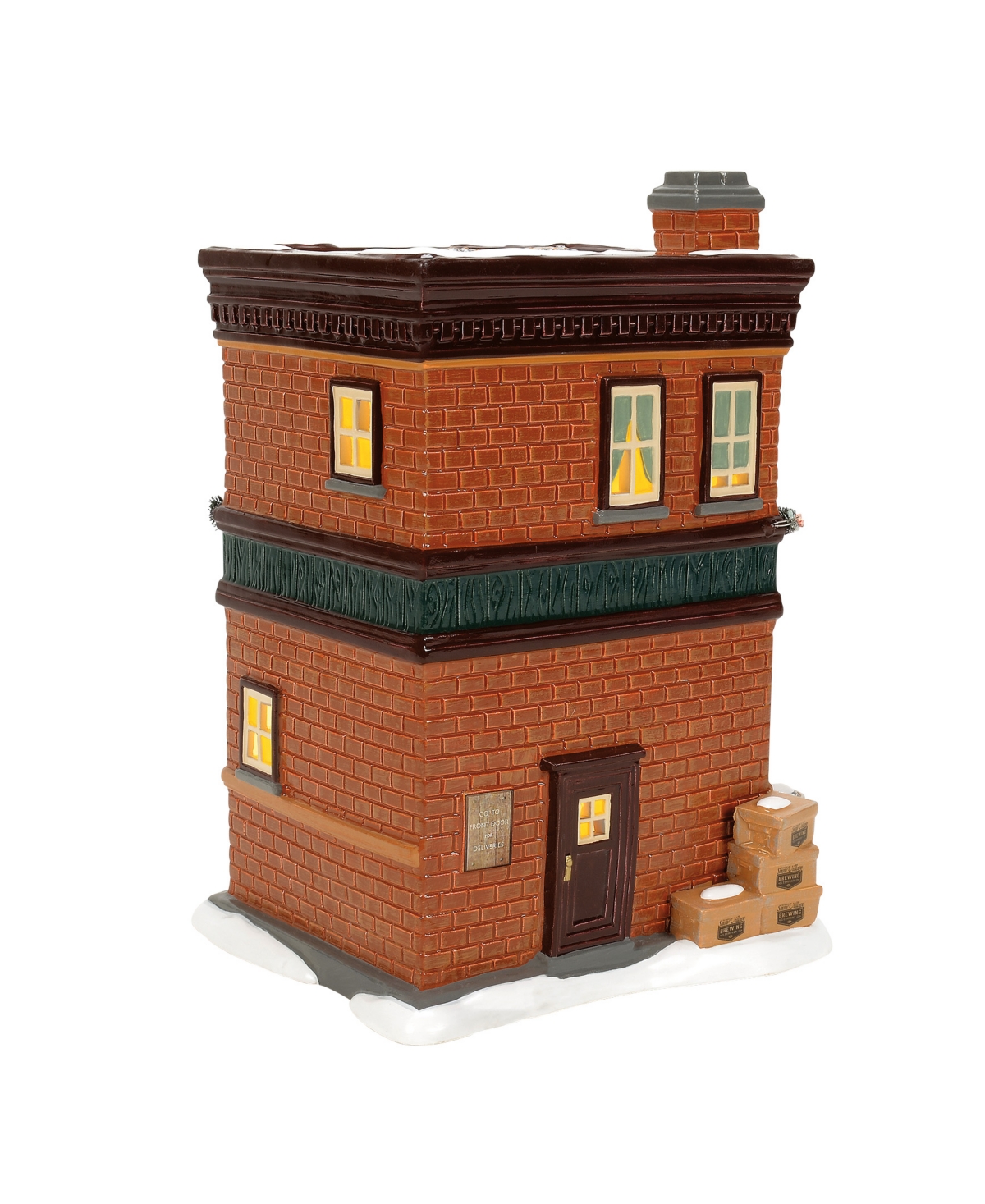 Department Five Brandy's Tavern Snow Village House In Multi
