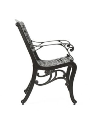 Outdoor 2 Pieces Aluminium Dining Chairs