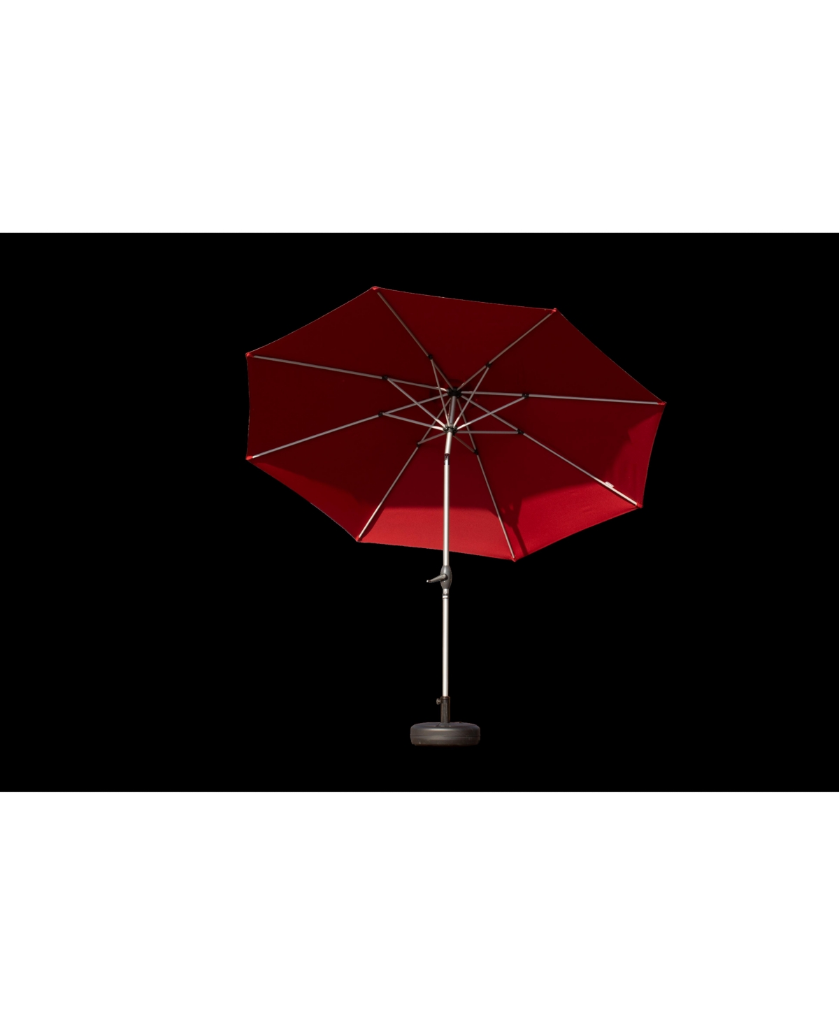 Outdoor 9FT Patio Table Waterproof Umbrella, Outdoor Table Umbrella with Push Button Tilt and Crank
