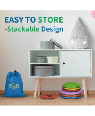 6-piece turtle-shaped stepping stone for kids