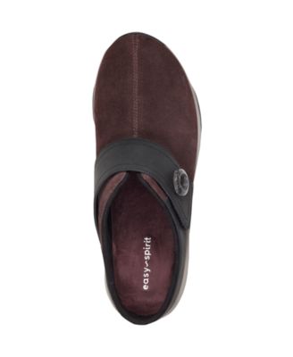 Women's Edline Button Strap Slip-On Mules