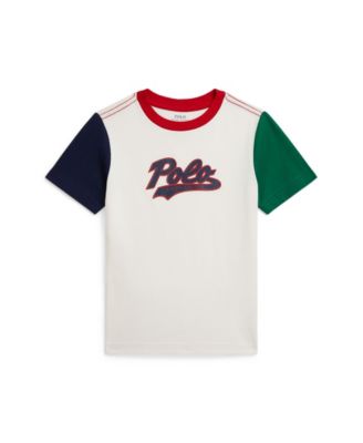 Toddler and Little Boys Logo Color Blocked T-Shirt