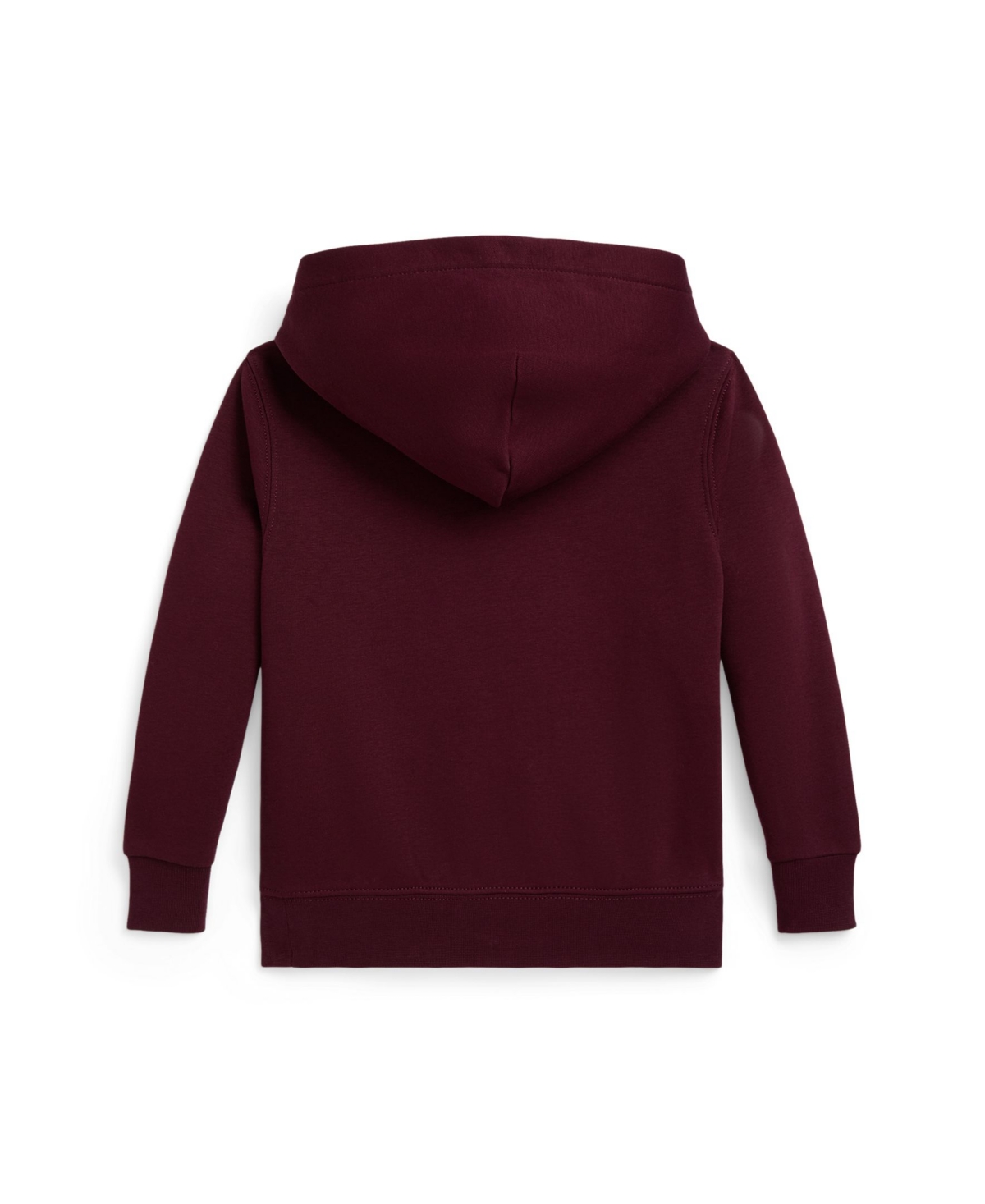 Polo Ralph Lauren Polo Bear Graphic Fleece Hoodie In Burgundy