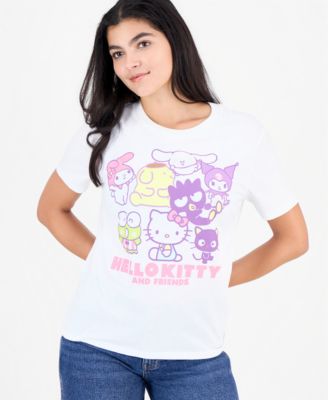 Juniors' Hello Kitty And Friends Graphic T-Shirt