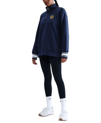Sportswear Women's Phoenix Fleece Oversized 1/4-Zip Long Sweatshirt
