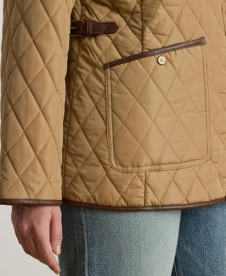 Women's Plus Size Quilted Coat, Exclusively for Macys