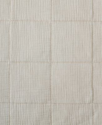 Cotton Gauze Solid Sham, European