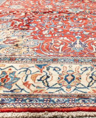 Bashian One Of A Kind Sarouk 611500 Rug Collection In Red