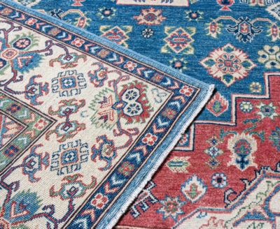 Bashian One Of A Kind Pak Kazak 640499 Rug Collection In Blue