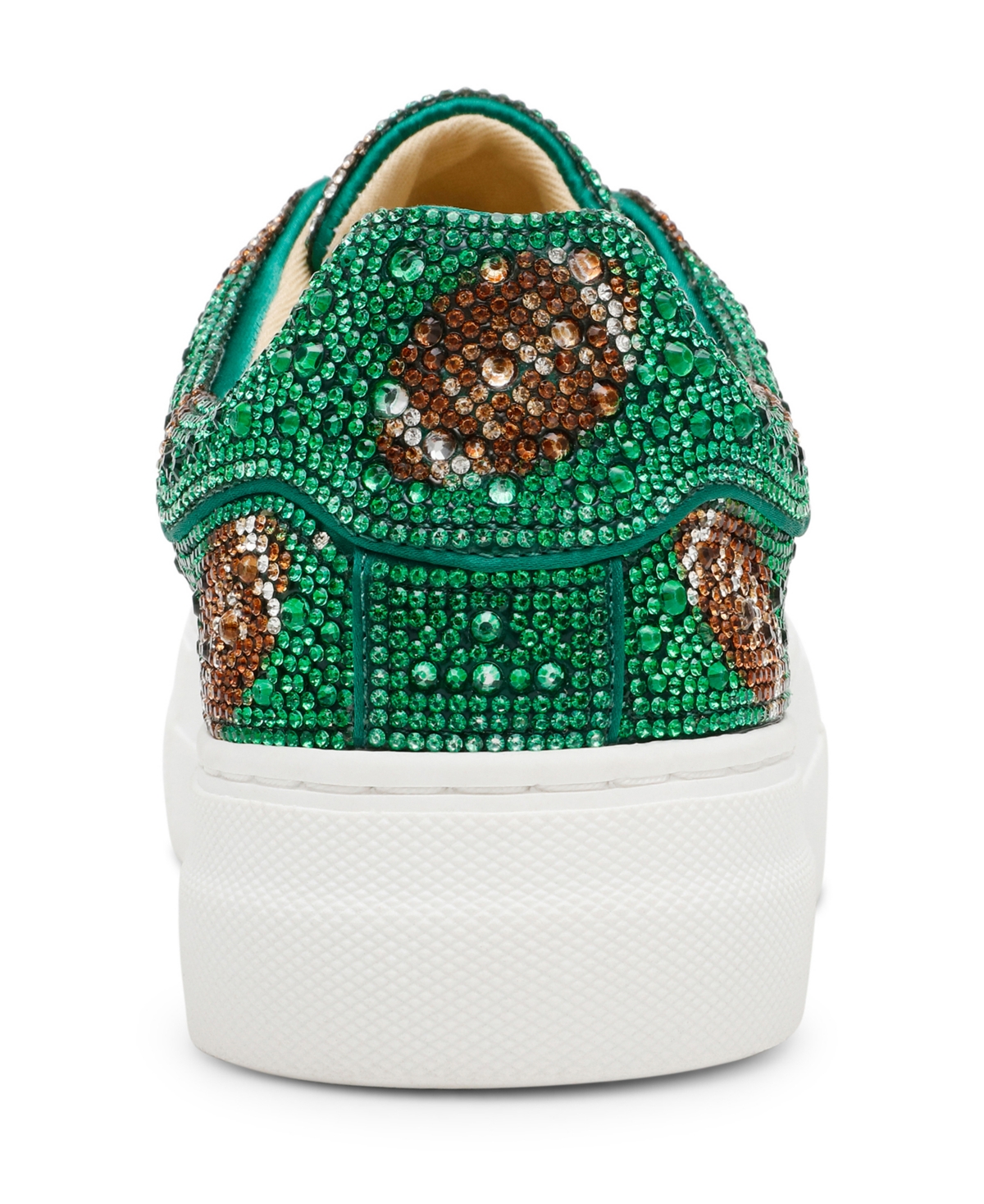 Betsey Johnson Women's Sidny Platform Lace-up Sneakers In Green