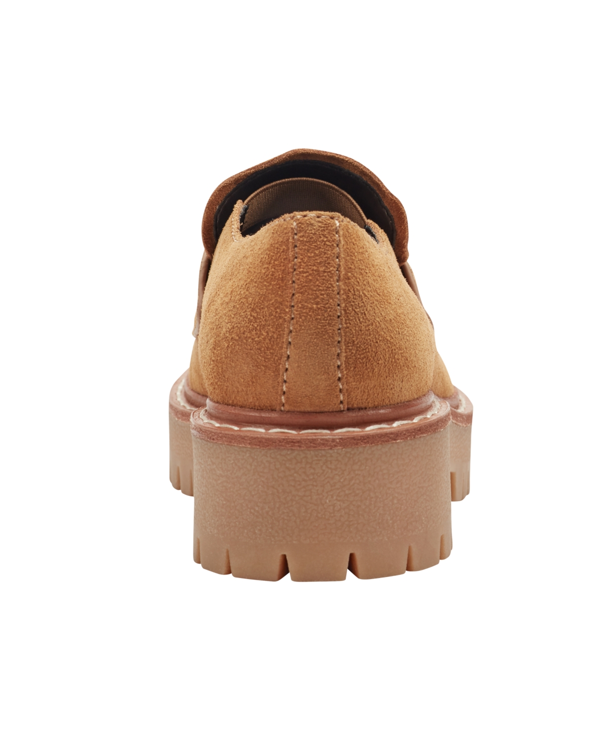 Marc Fisher Ltd Women's Norton Lug Sole Casual Slip-on Loafers In Brown