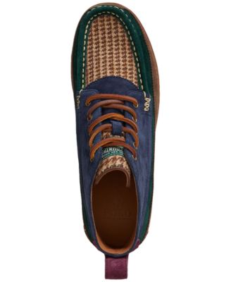 Men's Ranger Suede & Wool Tweed Work Boots