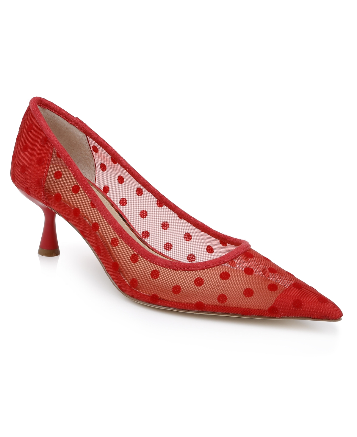 Jewel Badgley Mischka Elena Pointed Cap Toe Pump