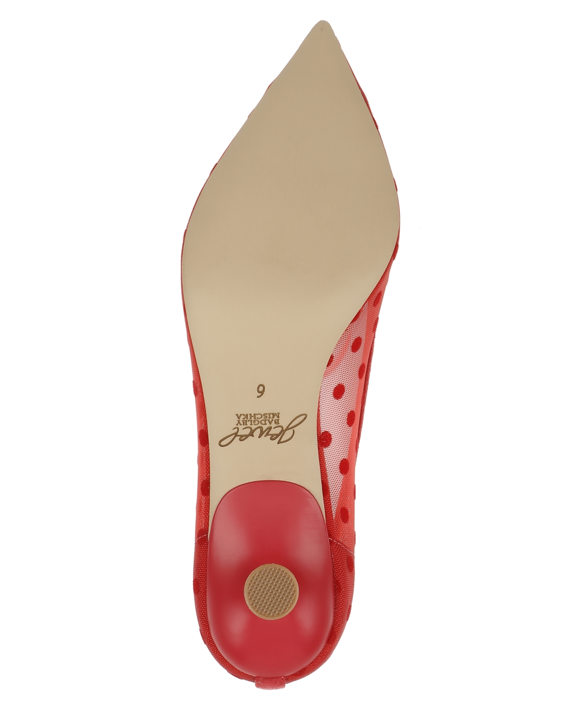 Jewel Badgley Mischka Elena Pointed Cap Toe Pump