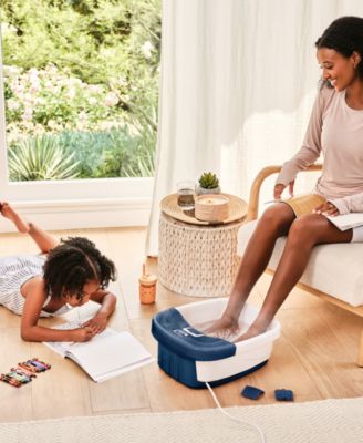 Bubble Bliss Deluxe Foot Bath with Heat