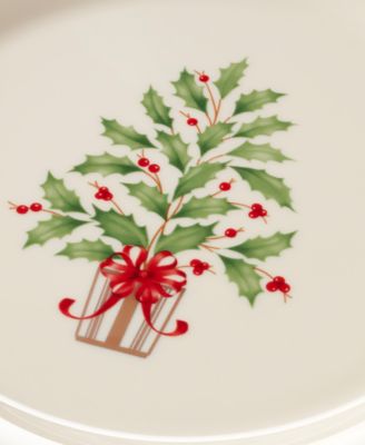 Holiday Tree Accent Plates, Set of 4
