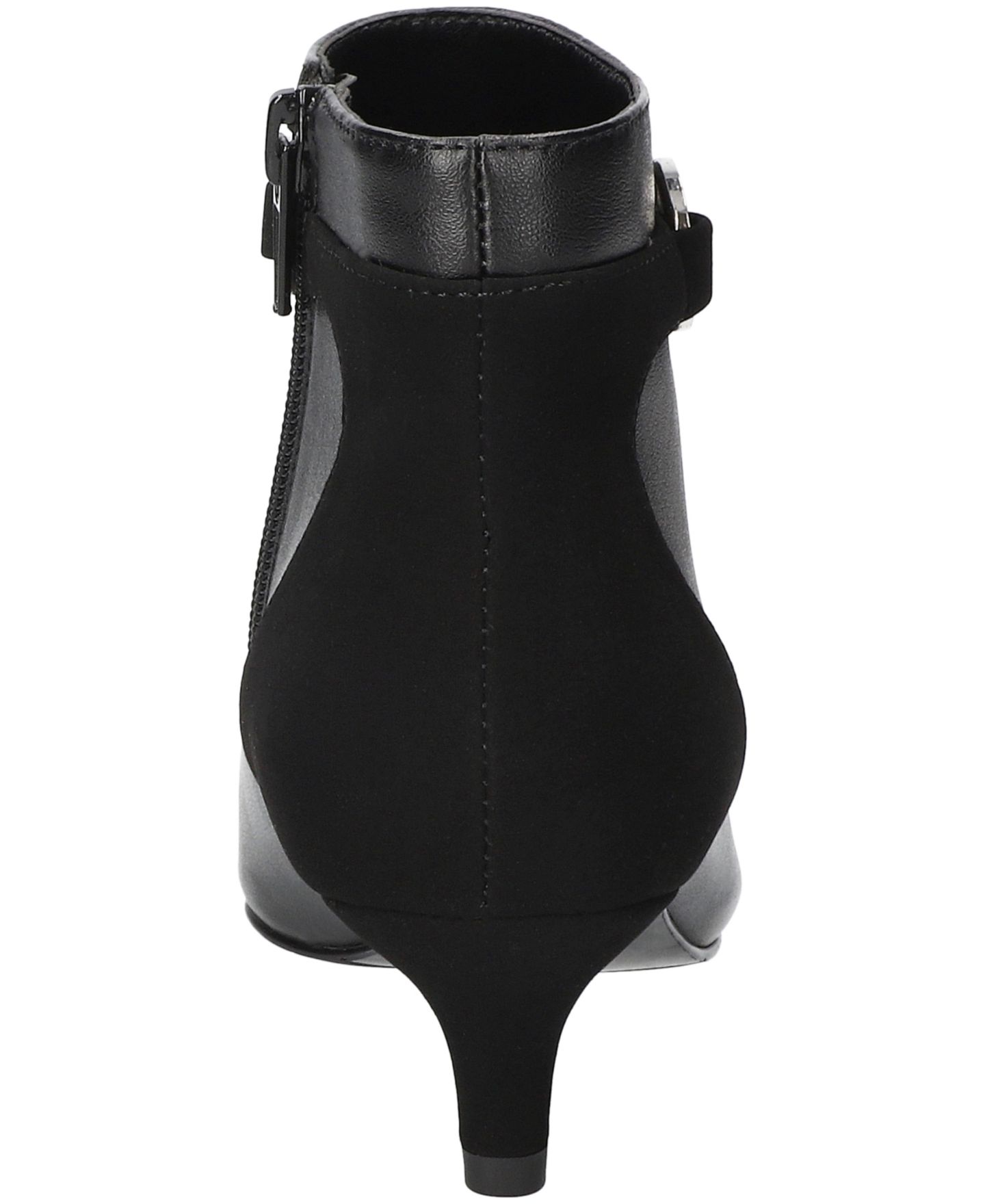 Женские ботинки Easy Street Jinx Ankle Zipper Dress Booties, цвет: Чёрный — фото 3