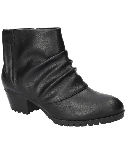 Женские ботинки Easy Street Ambrose Zipper Ankle, цвет: Чёрный