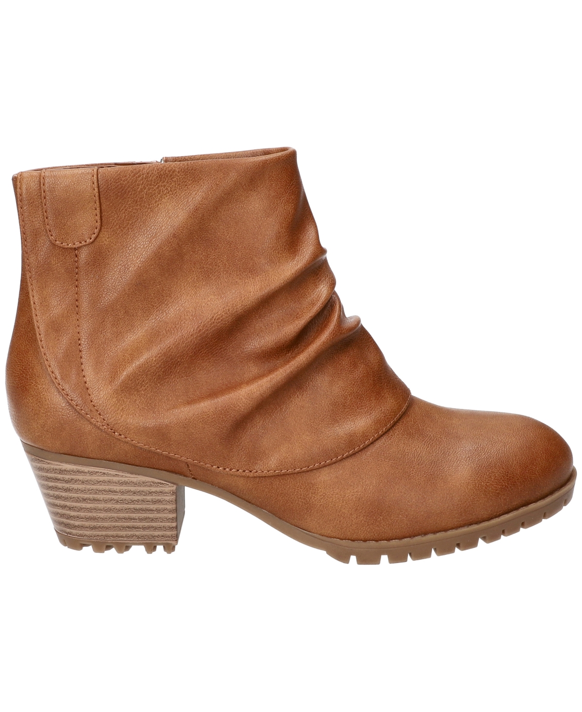 Easy Street Ambrose Bootie In Brown
