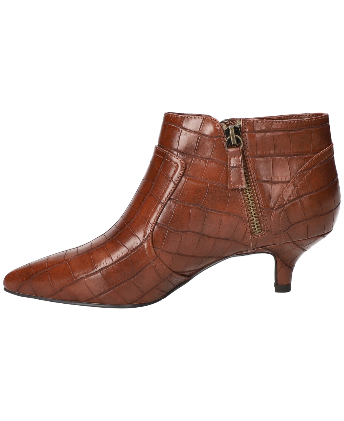Easy Street Women's Annalee Dress Ankle Boots In Brown