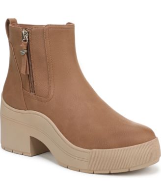 Dr. Scholl's - Women's Time Off Up Zip Platform Short Boots