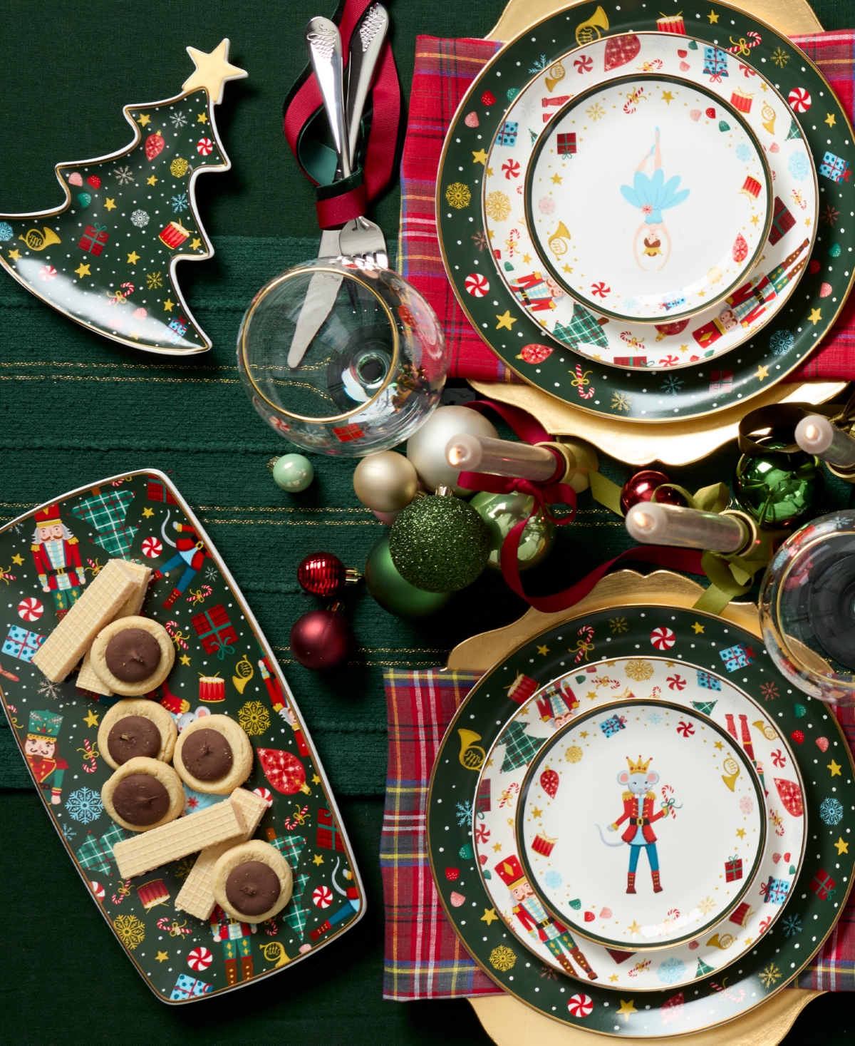 Lenox Nutcracker Ballet Hors D'oeuvres Tray In Multi