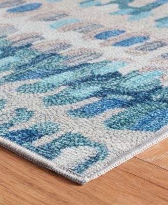 Dash And Albert Rugs By Annie Dash Albert Rugs By Annie Selke Paint Chip Machine Washable Da2047 Rug Collection In Blue