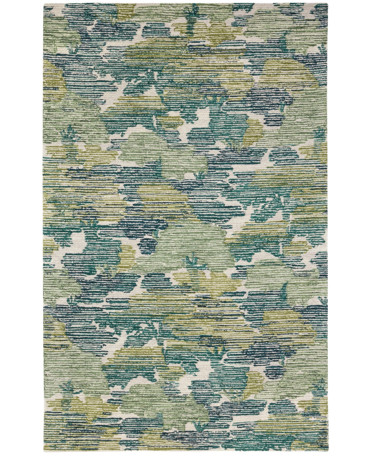 Dash And Albert Rugs By Annie Selke Lady Cross Da1988 8'x10' Area Rug In Green