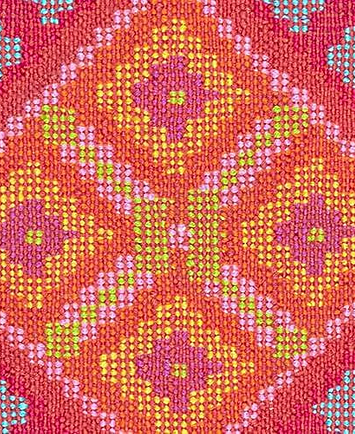 Dash And Albert Rugs By Annie Selke Valencia Kilim Indoor/outdoor Da1948 9'x12' Area Rug In Pink