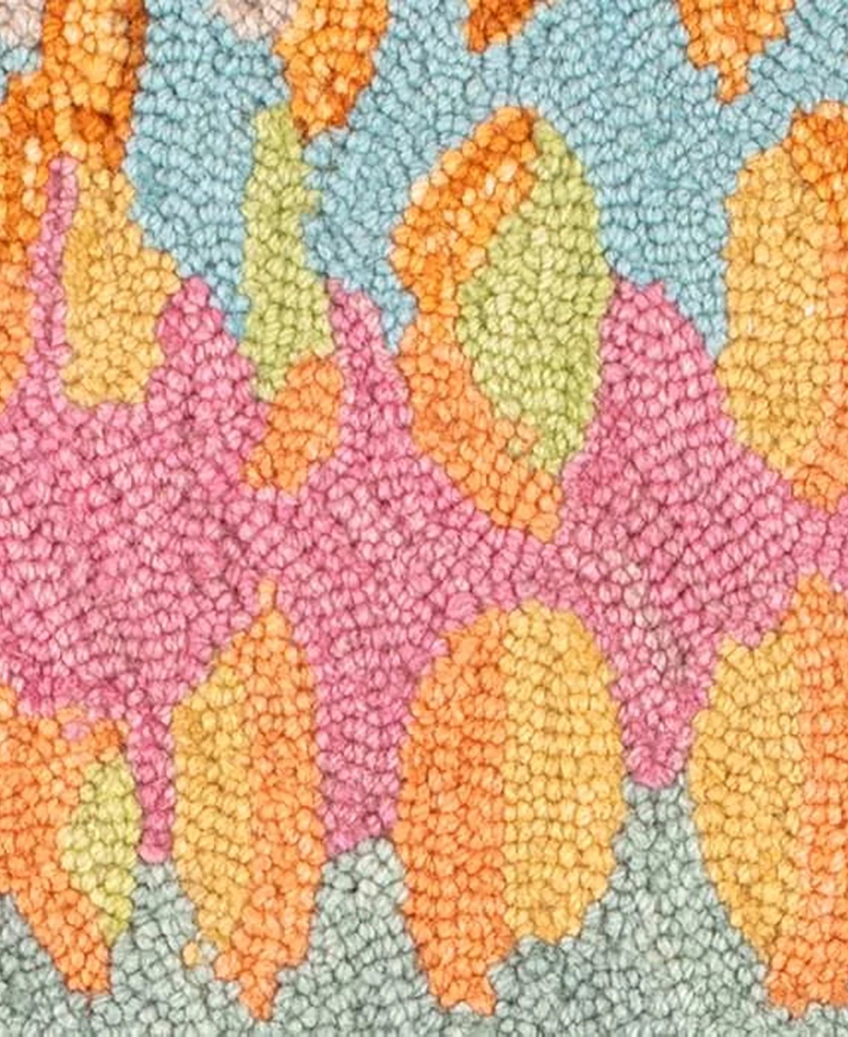 Dash And Albert Rugs By Annie Selke Paint Chip Wool Da1833 4'x6' Area Rug In Multi