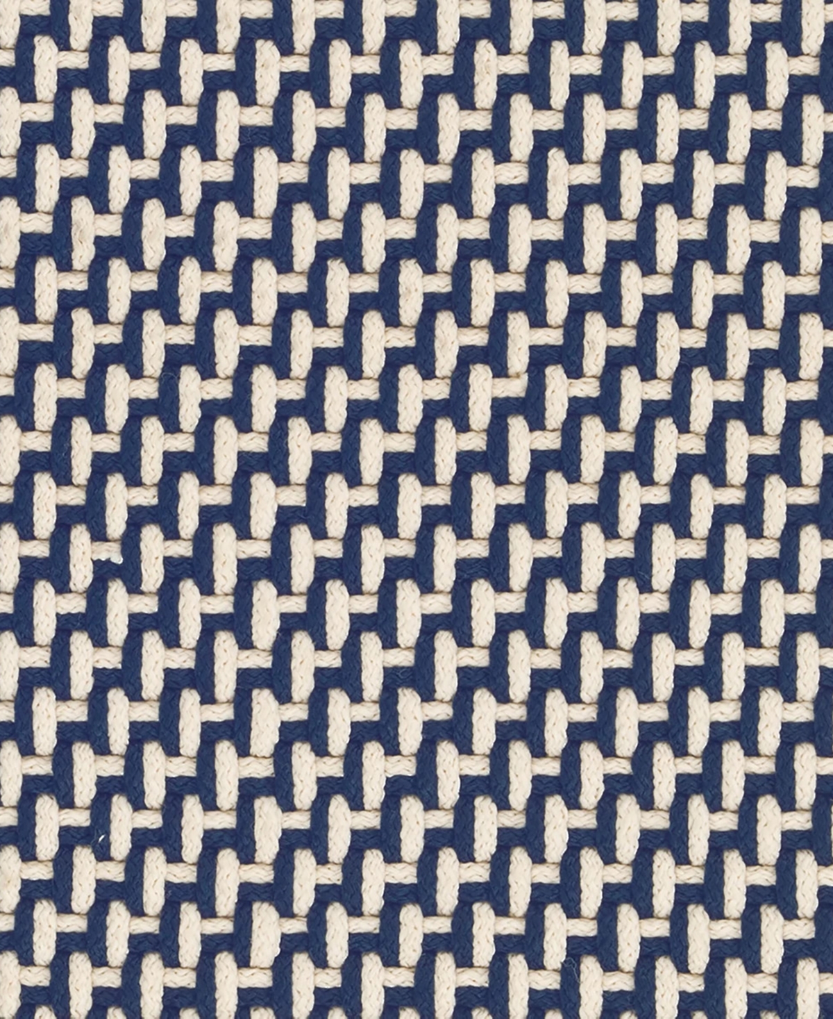 Dash And Albert Rugs By Annie Selke Two-tone Rope Indoor/outdoor Rdb221 8'x10' Area Rug In Multi