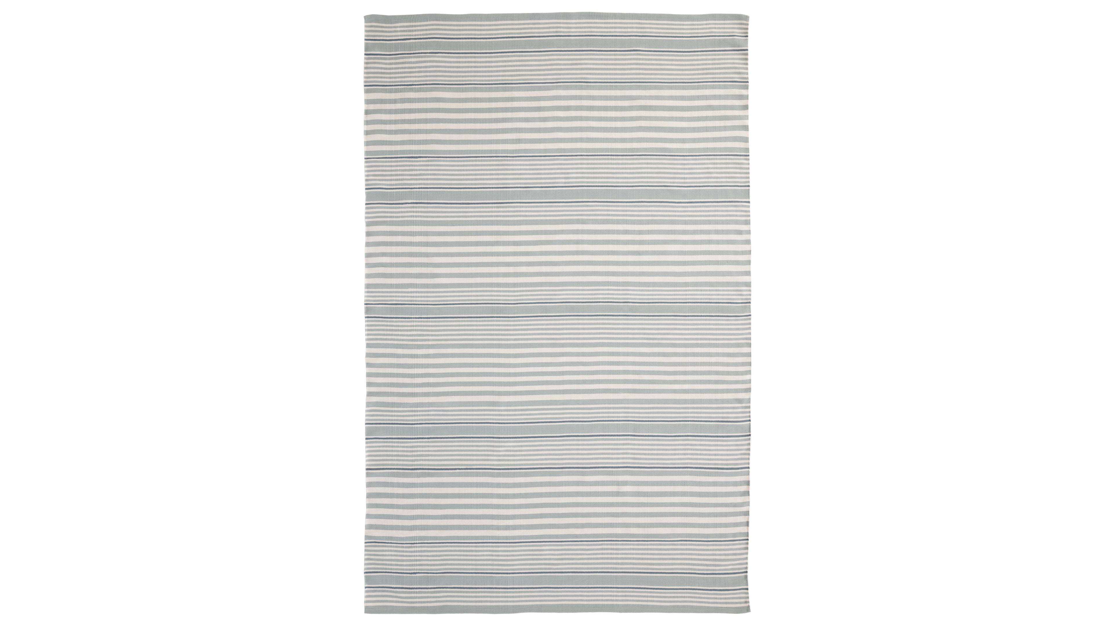 Dash and Albert Rugs by Annie Selke Rugby Stripe Indoor/Outdoor RDB177 5'x8' Area Rug
