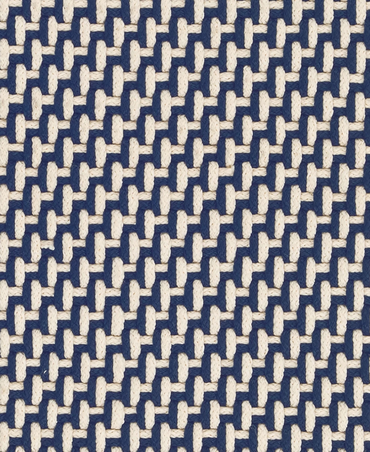 Dash And Albert Rugs By Annie Selke Two-tone Rope Indoor/outdoor Rdb221 6'x9' Area Rug In Multi