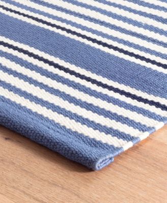 Rugby Stripe Indoor/Outdoor RDB176 4'x6' Area Rug
