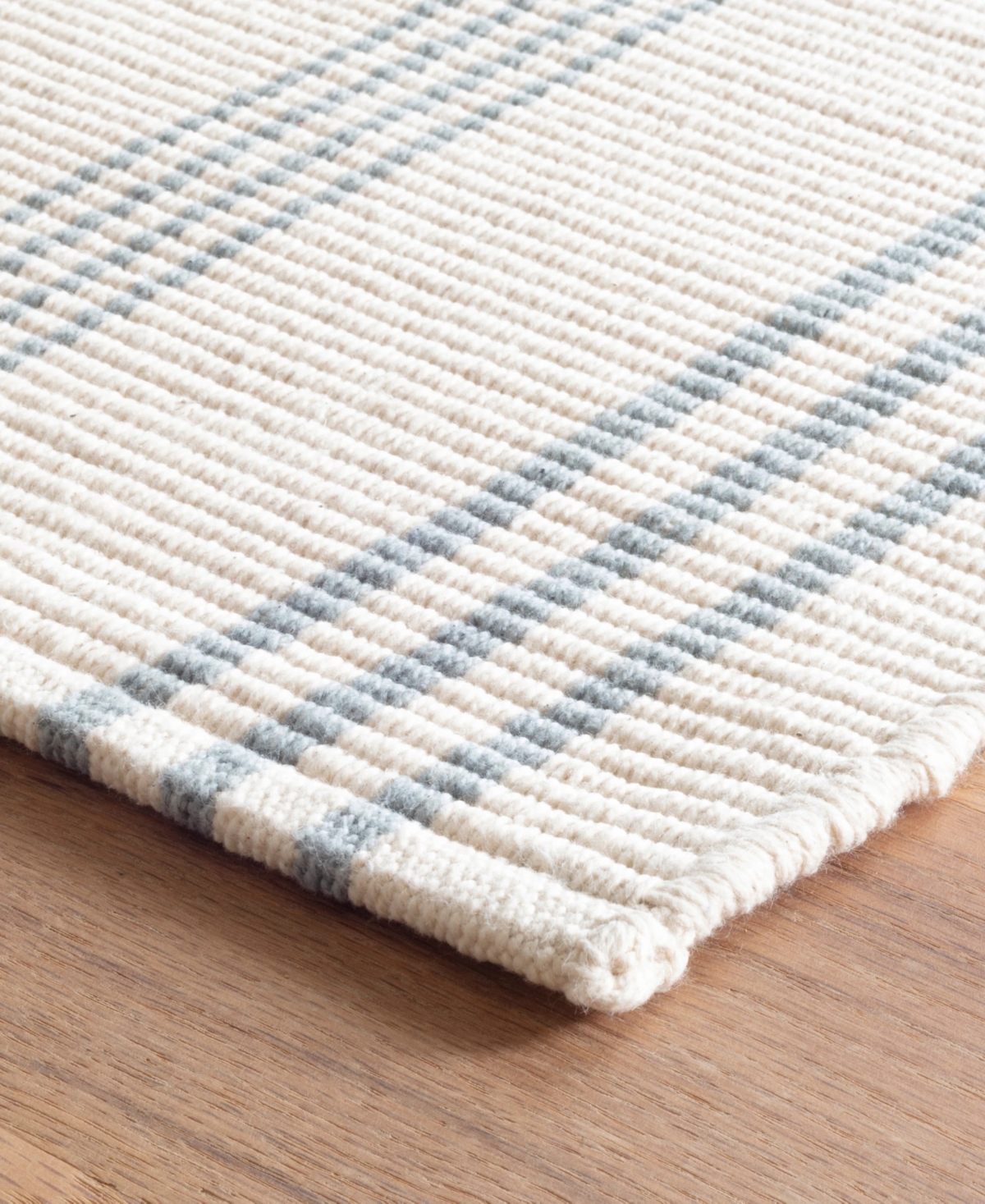 Dash And Albert Rugs By Annie Selke Swedish Stripe Rp42 8'x10' Area Rug In Blue