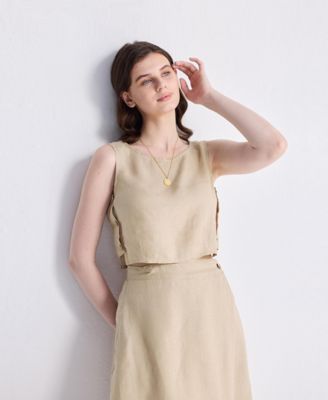 Women's Overlap Midi Skirt