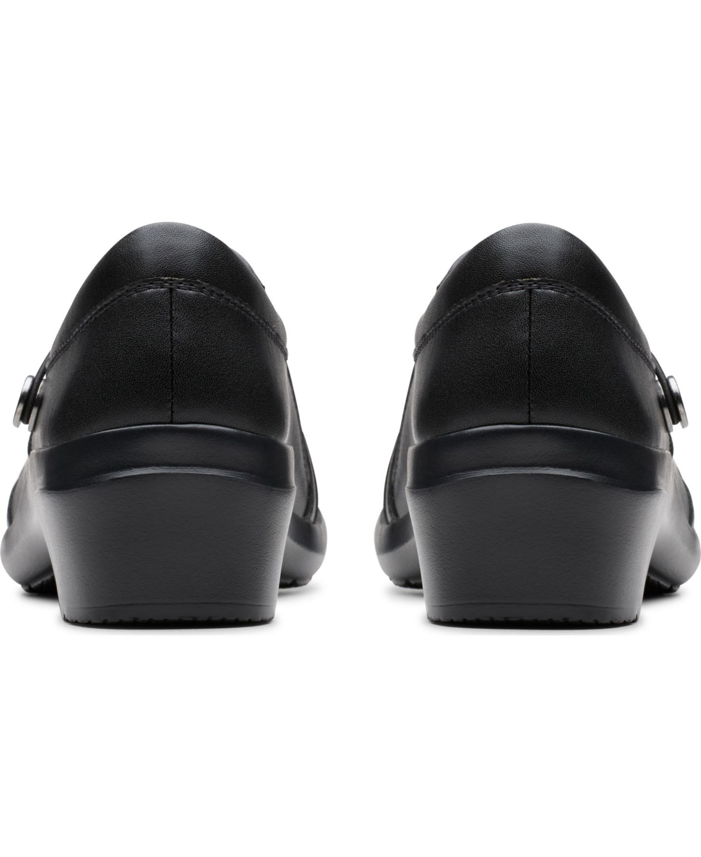 Женские туфли Clarks Collection Angie Holly Slip On, цвет: Чёрный кожаный — фото 3