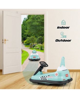 6V kids Ride-on Bumper Car with 360° Spinning and Dual Motors