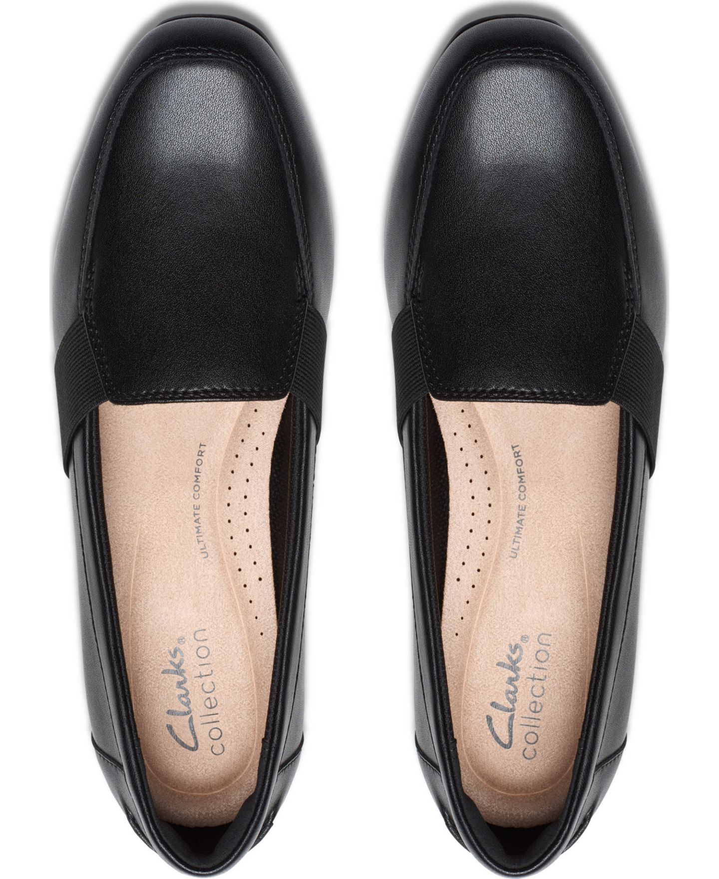 Женские туфли Clarks Juliet Beat Slip-On, цвет: Чёрный кожаный — фото 4
