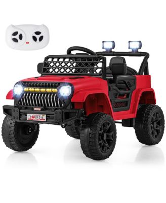 12V Kids Ride on Truck Car Battery Powered Toddler Electric Vehicle w/ 3 Speeds